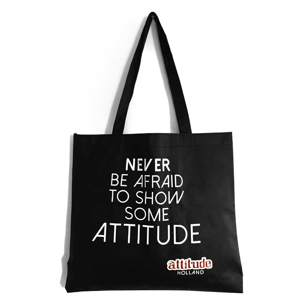 Attitude Holland Attitude Holland Tas Zwart Engels Attitude Holland