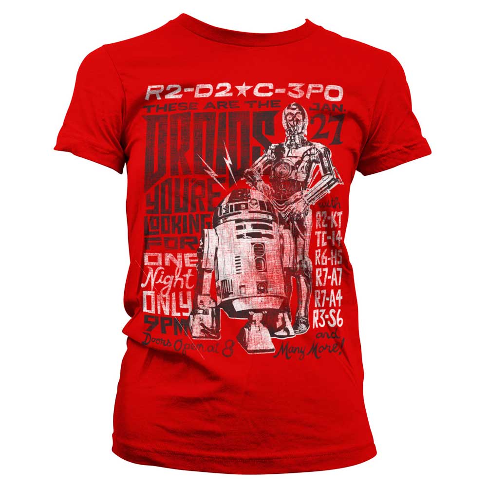 star wars dames rood