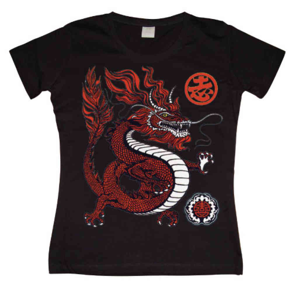 dragon dames rood