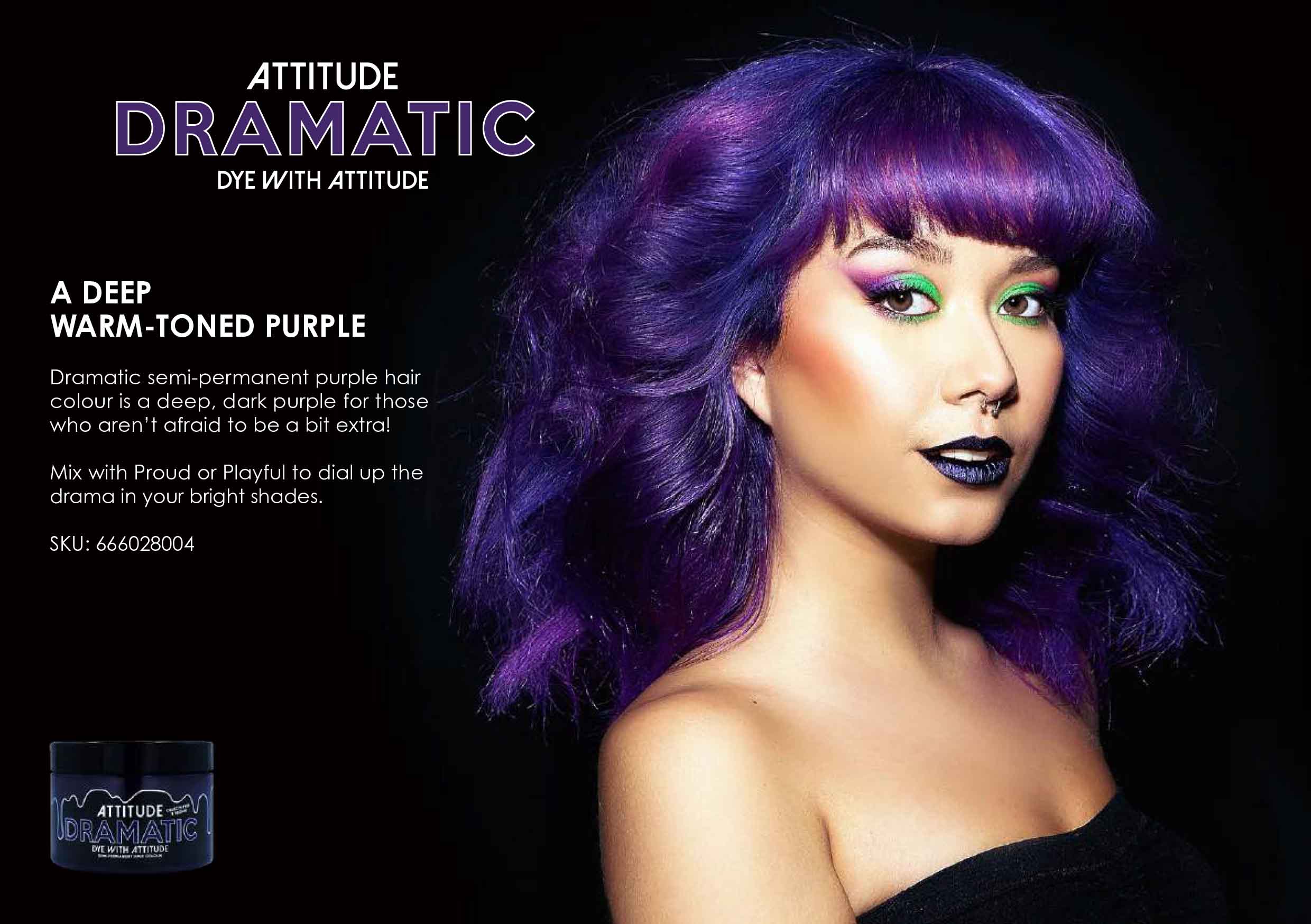 Attitude Hair Dye Attitude Hair Dye - Dramatic Semi permanent hair dye